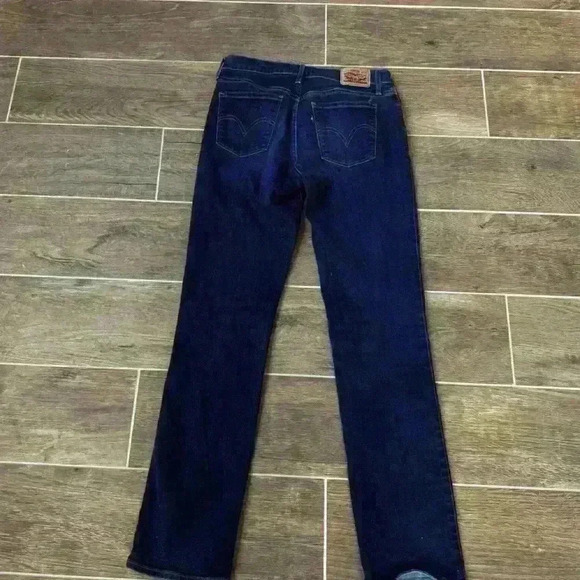 Levi 505 Straight Size 4M W27/ L 32 Denim Jean PC9-15505-0145 western - Picture 5 of 8